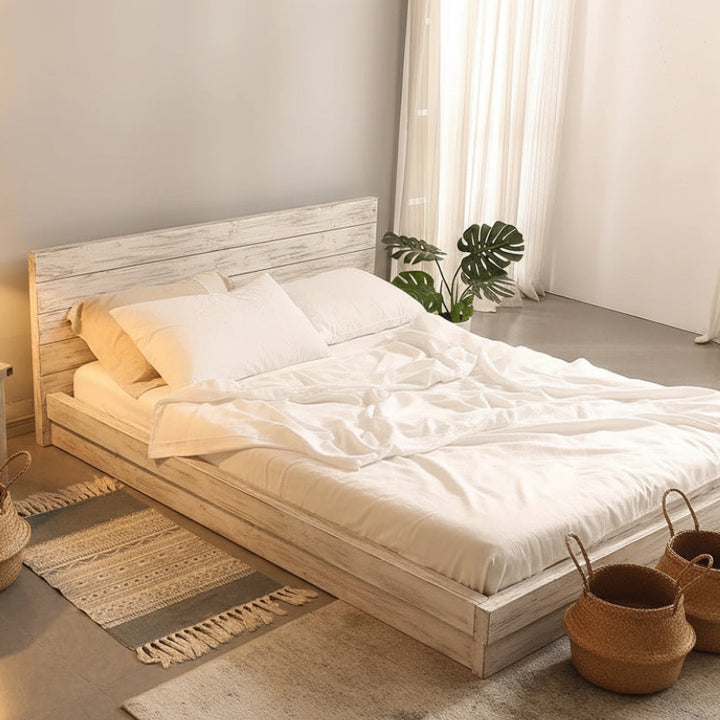 100% Flax Linen Bleach 4 Piece Sheet Set