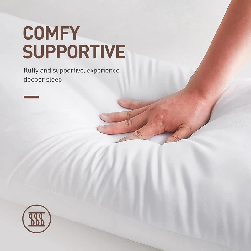 White Luxury Cushion Inserts 30x50cm 45x45cm 50x50cm 40x120cm Long Body